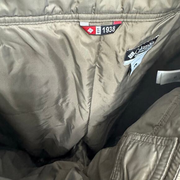 Columbia Mens Winter Snowboard Ski Pants Brown Omni Tech Outdoor Sz L - Picture 11 of 12